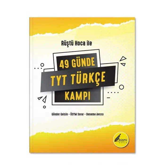 Rüştü Hoca ile 49 Günde TYT Türkçe Kampı - Rehber Matematik