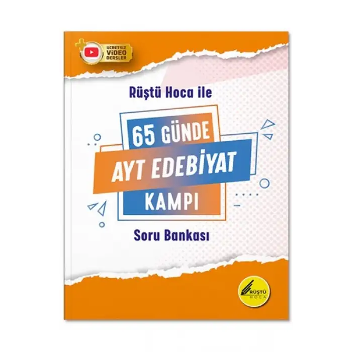 Rüştü Hoca İle 65 Günde AYT Edebiyat Video Kamp Ders Notları ve Soru Bankası - Rüştü Hoca