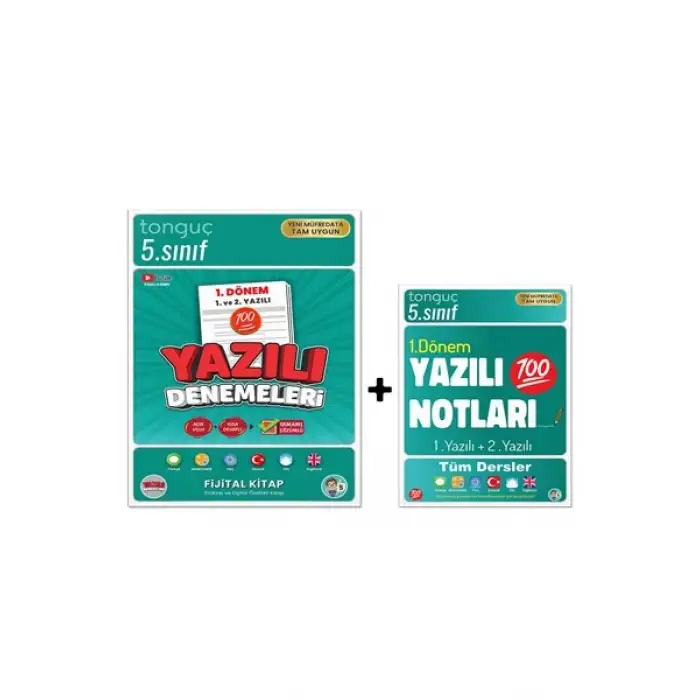 5. Sınıf Yazılı Notları ve Denemeleri 1. DÖNEM
