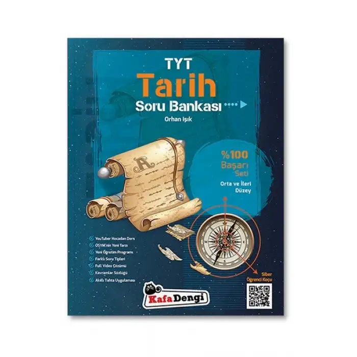 TYT Tarih Soru Bankası Yüzde 100 Başarı Kafa Dengi Yayınları