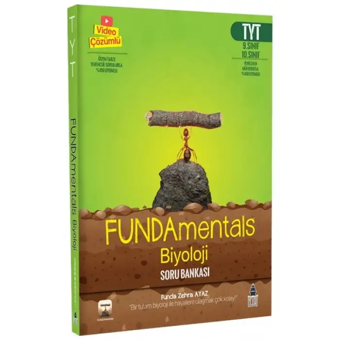 FUNDAmentals Biyoloji Seti - AYT ve TYT Konu Anlatımı ve Soru Bankası - 4 Kitap