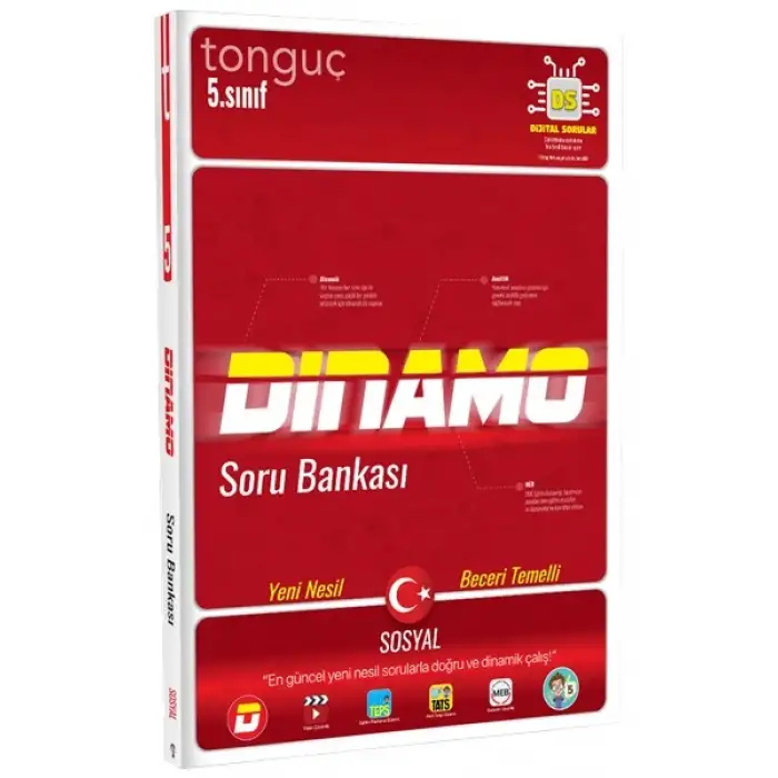 5. Sınıf Sosyal Bilgiler Dinamo Soru Bankası - Tonguç Yayınları