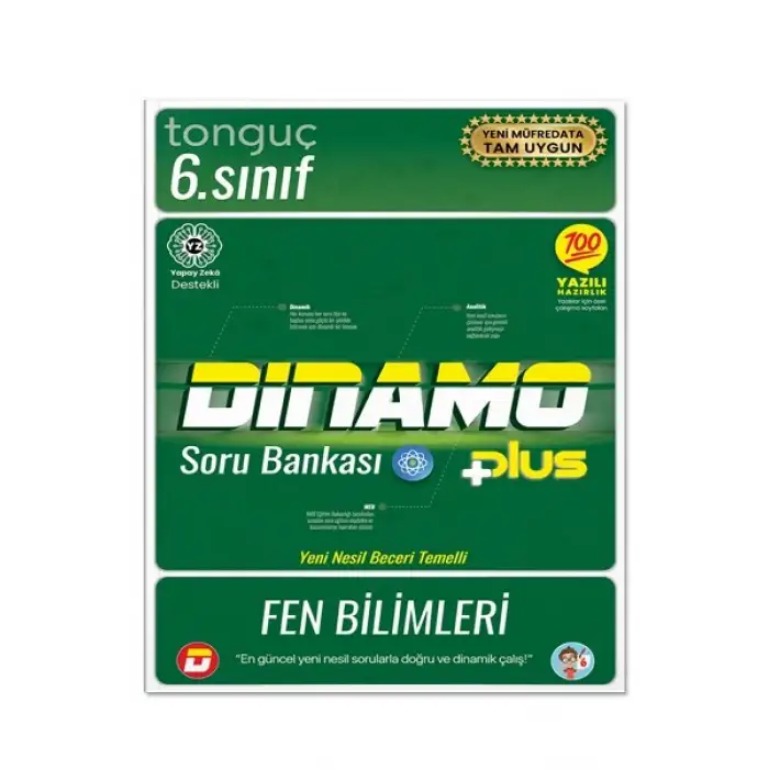 6. Sınıf Dinamo Fen Bilimleri Soru Bankası - Tonguç Yayınları