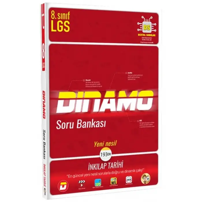 8. Sınıf İnkılap Tarihi Dinamo Soru Bankası - Tonguç Yayınları