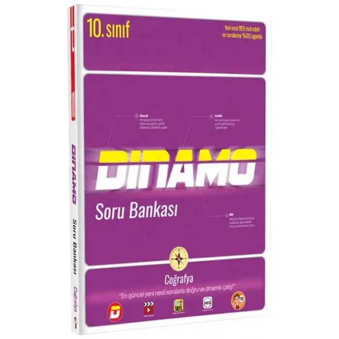 10. Sınıf Dinamo Coğrafya Soru Bankası - Tonguç Yayınları
