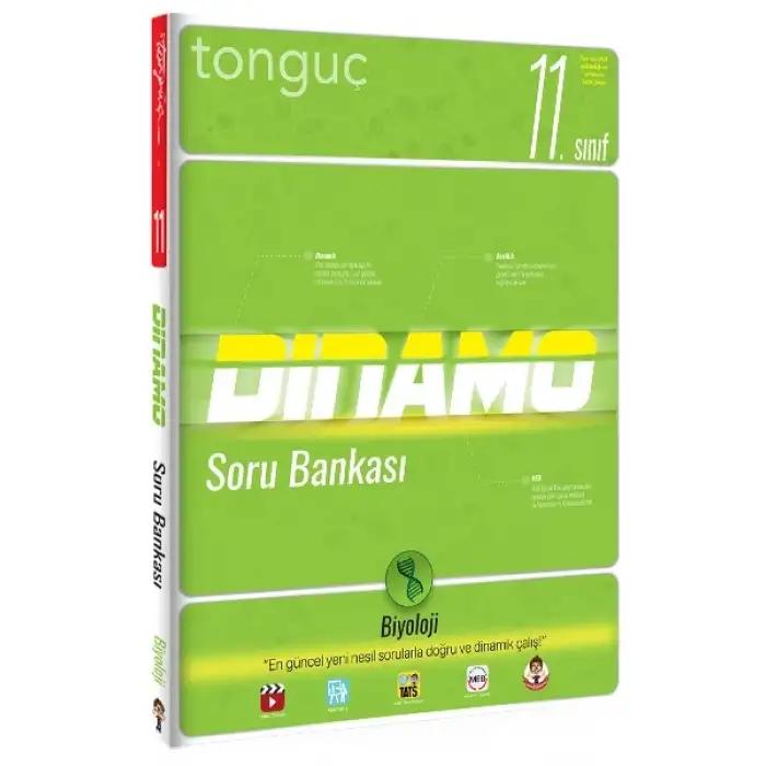 11. Sınıf Dinamo Biyoloji Soru Bankası - Tonguç Yayınları