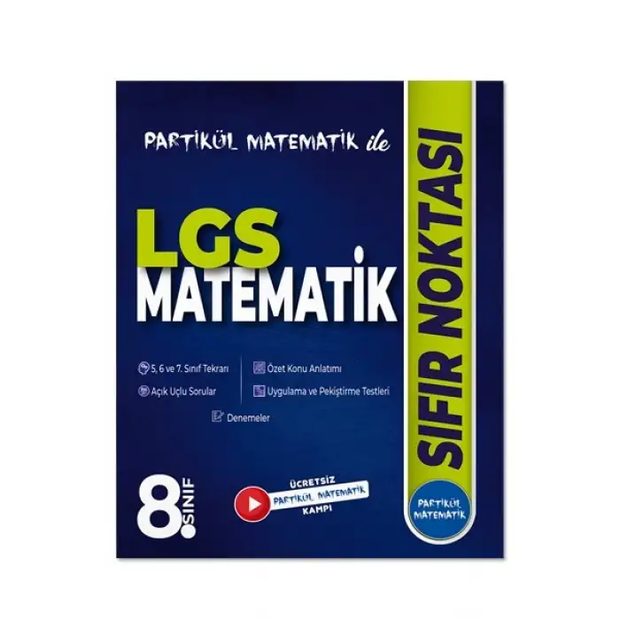Partikül Matematik ile 8. Sınıf LGS Matematik FULL SET - 4 KİTAP