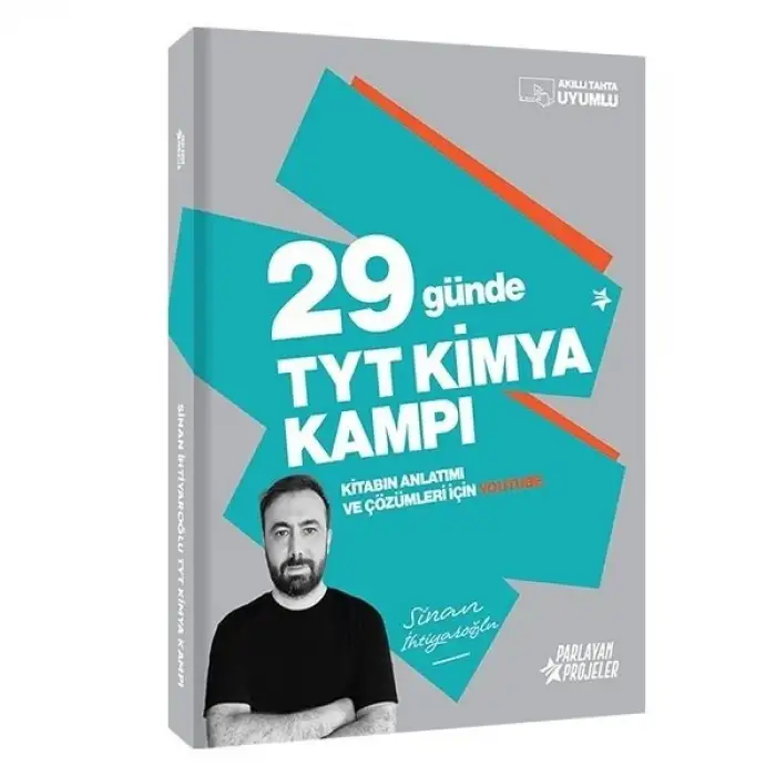 YKS 29 Günde TYT Kimya Kampı Sinan İhtiyaroğlu (Video Anlatım / Çözümlü)