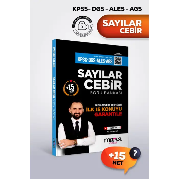 KPSS Youtube Hocam Sayılar Cebir Soru Bankası