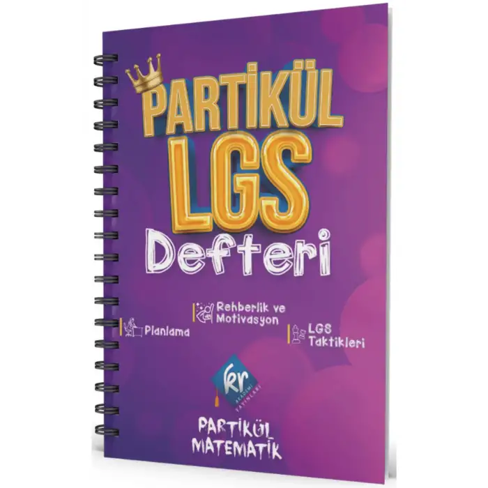 Partikül LGS Planlama Defteri - Partikül Matematik - KR Akademi
