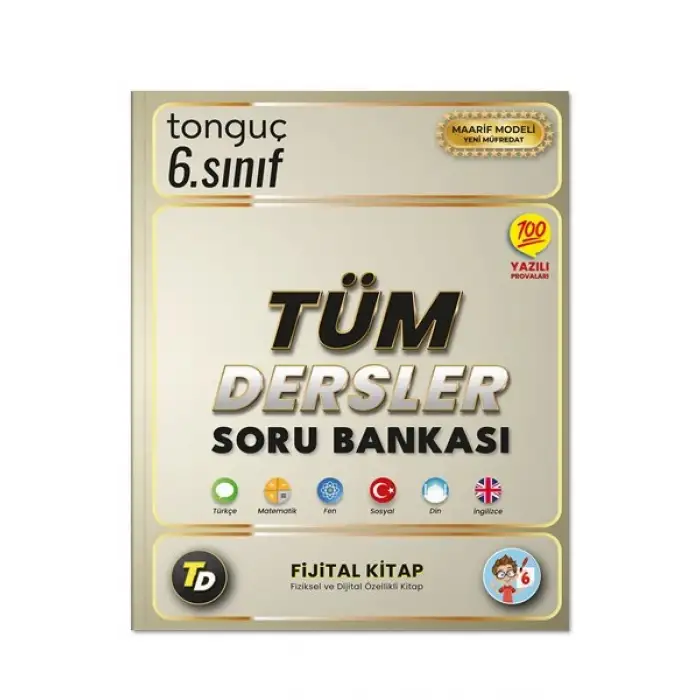 6. Sınıf Tüm Dersler Soru Bankası - Tonguç Yayınları
