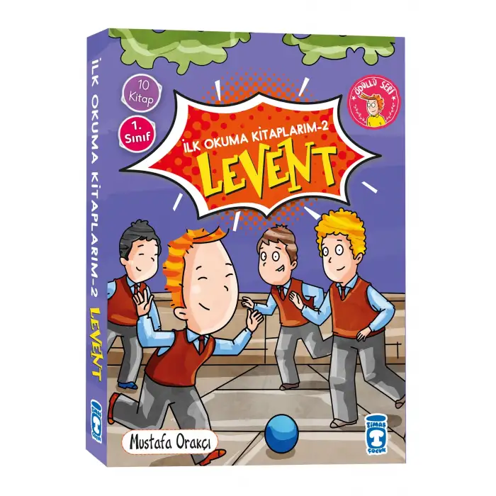 Levent İlk Okuma Kitaplarım 1 ve 2 (1. Sınıf 20 Kitap) - Timaş Çocuk