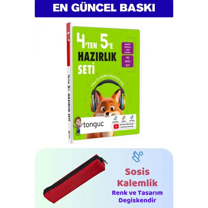 4ten 5e Hazırlık Seti - Sosis Kalemlik