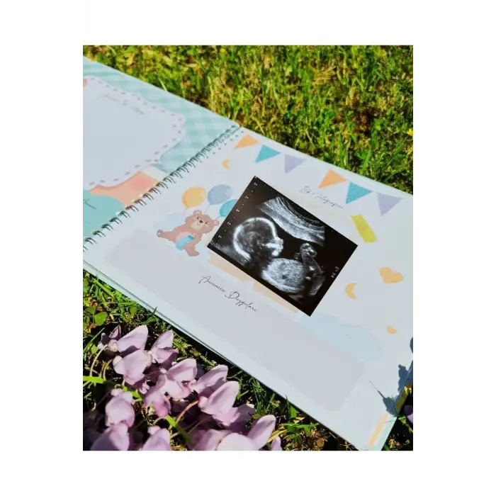 Bebek Anı Defteri Anne Bebek Hamile Günlüğü - Plango