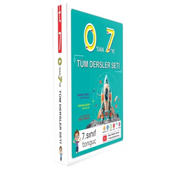 0dan 7ye Konu Anlatımlı Soru Bankası Seti (MAARİF MODEL) - Tonguç Yayınları