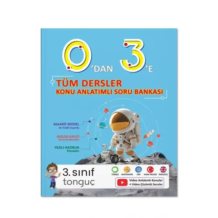 0dan 3e Tüm Dersler Konu Anlatımlı Soru Bankası  MAARİF MODEL