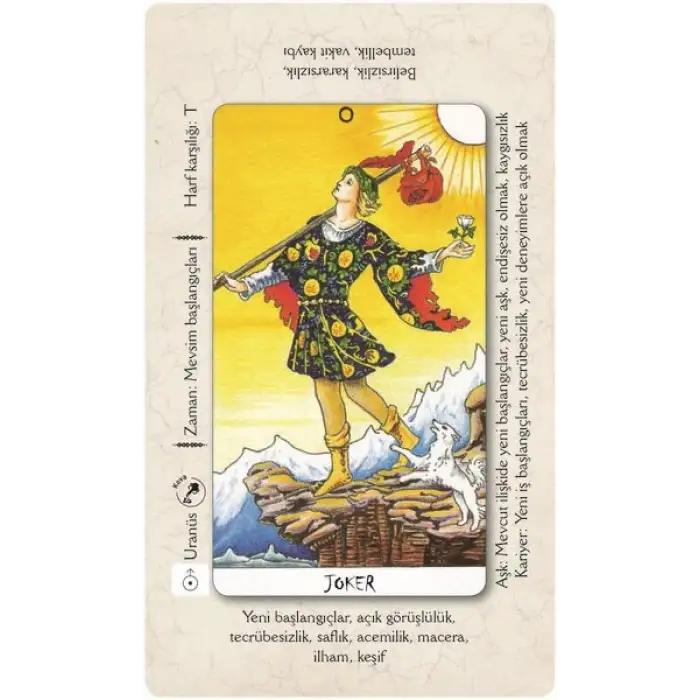 Tarot Başlangıç (Yeni Başlayanlar için) - Delta Kültür Yayınevi