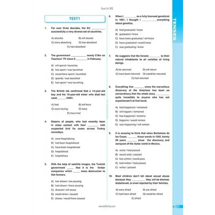 YDS Grammar İngilizce - Delta Kültür Yayınevi