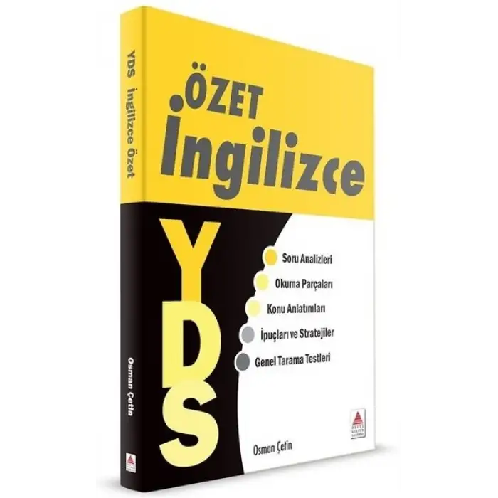 YDS Özet İngilizce -  Delta Kültür Yayınevi