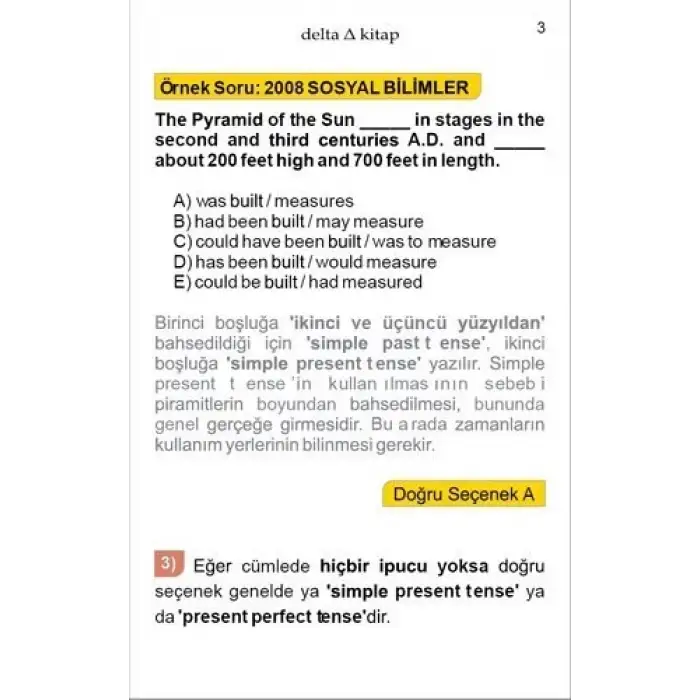 YDS Stratejiler & İpuçları Kartları (İngilizce) -  Delta Kültür Yayınevi
