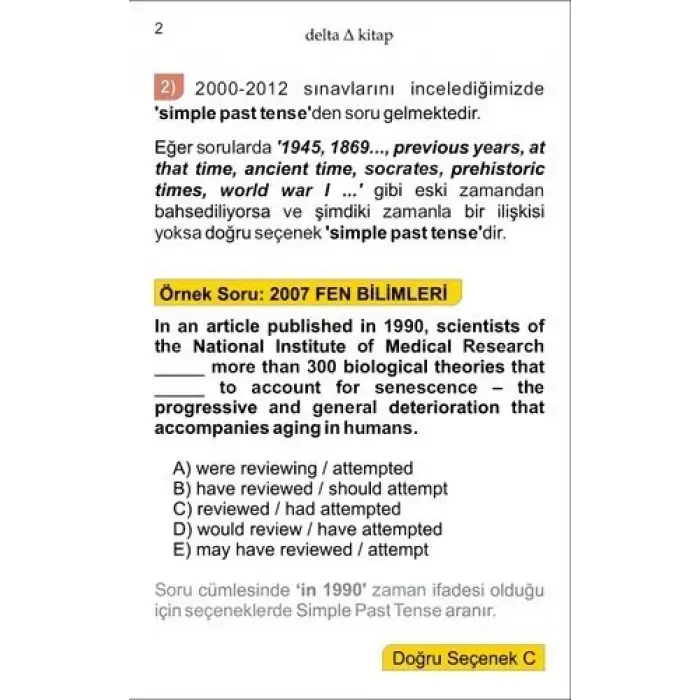 YDS Stratejiler & İpuçları Kartları (İngilizce) -  Delta Kültür Yayınevi