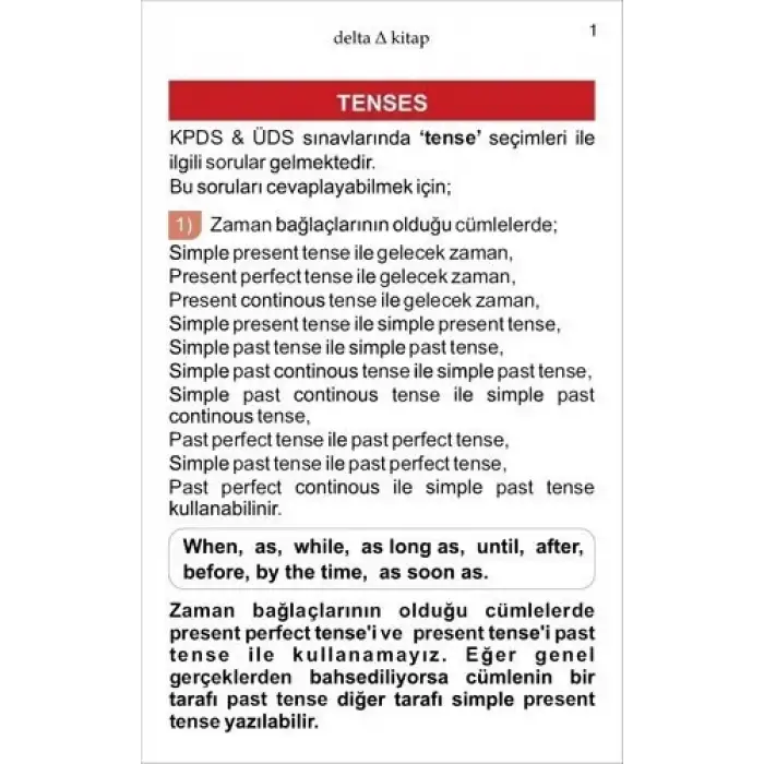 YDS Stratejiler & İpuçları Kartları (İngilizce) -  Delta Kültür Yayınevi