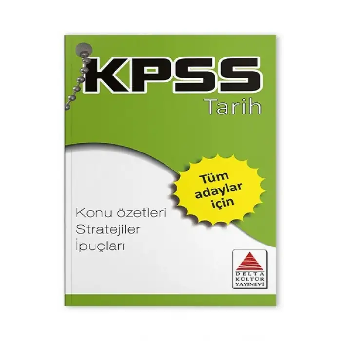 KPSS Tarih Strateji Kartları - Delta Kültür Yayınevi