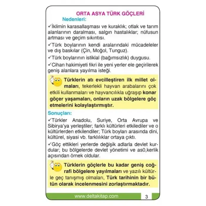 KPSS Tarih Strateji Kartları - Delta Kültür Yayınevi