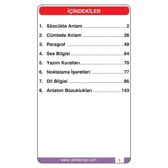KPSS Türkçe Strateji Kartları - Delta Kültür Yayınevi