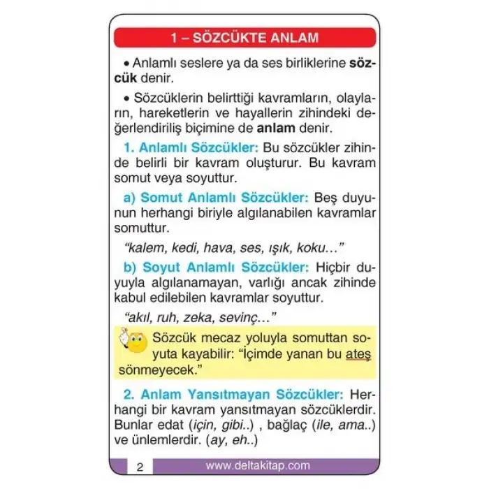 KPSS Türkçe Strateji Kartları - Delta Kültür Yayınevi