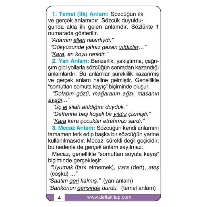 KPSS Türkçe Strateji Kartları - Delta Kültür Yayınevi