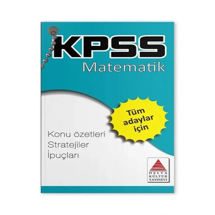 KPSS Matematik Strateji Kartları - Delta Kültür Yayınevi
