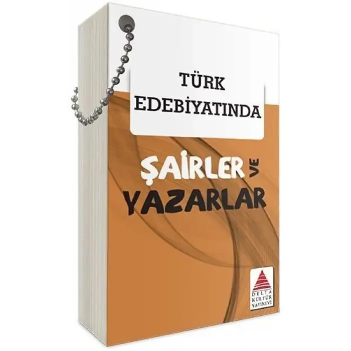 Türk Edebiyatında Şairler ve Yazarlar Kartları- Delta Kültür Yayınları