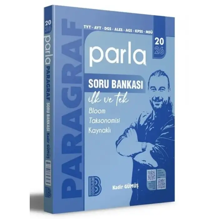 TYT- AYT- DGS- ALES- KPSS- MSÜ Parla Paragraf Soru Bankası - Benim Hocam