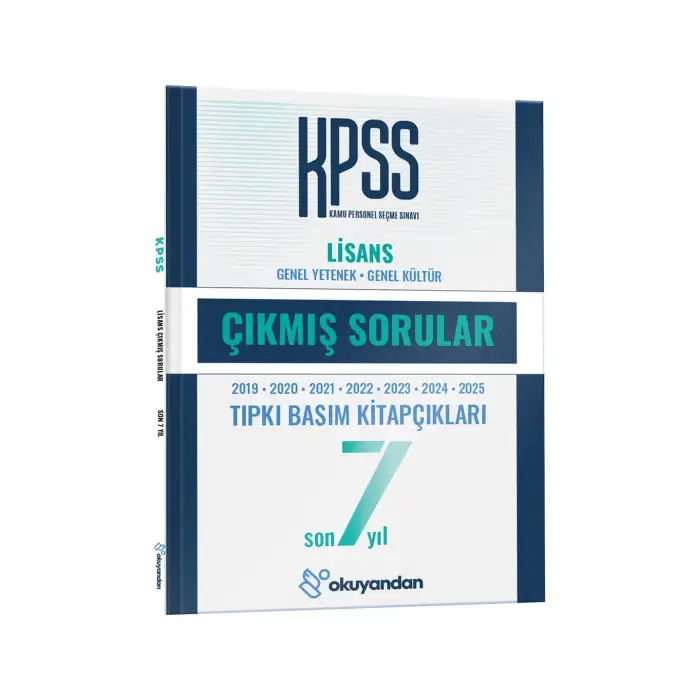 KPSS Lisans TIPKI BASIM  Çıkmış Sorular Son 7 YIL (EKO)