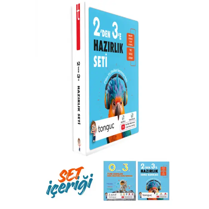2den 3e Hazırlık Seti - Tonguç Yayınları
