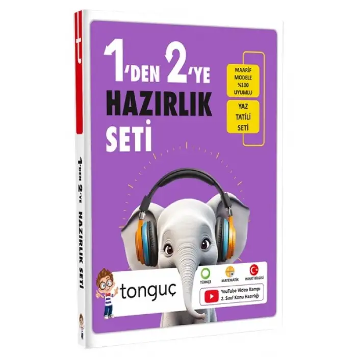 1den 2ye Hazırlık Seti - Tonguç Yayınları