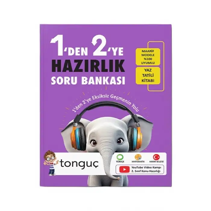 1den 2ye Hazırlık Seti - Tonguç Yayınları