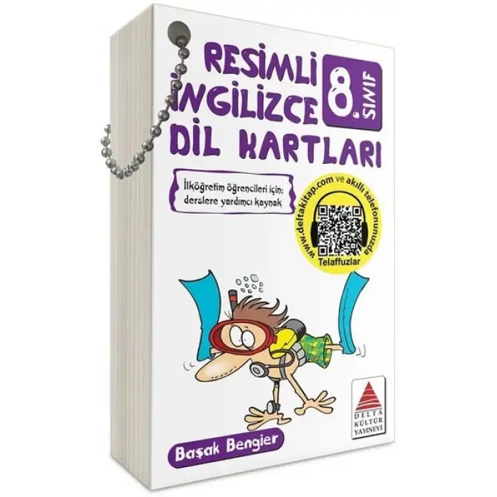 8.Sınıf Resimli İngilizce Dil Kartları - Delta Kültür Yayınları