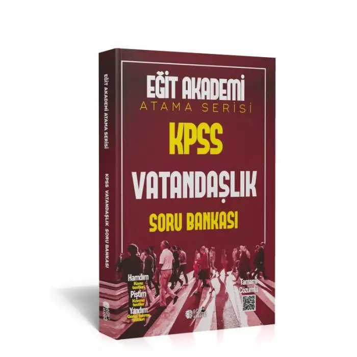 KPSS ATAM SERİSİ Vatandaşlık Soru Bankası  - Eğit Akademi