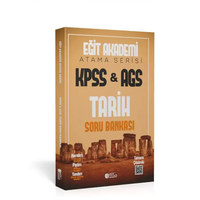 KPSS-AGS ATAMA SERİSİ Tarih Soru Bankası  - Eğit Akademi