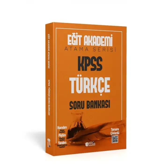 KPSS ATAMA SERİSİ Türkçe Soru Bankası  - Eğit Akademi