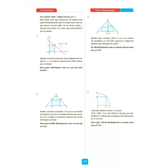Antrenmanlarla Matematik - 4 - Antrenman Yayıncılık