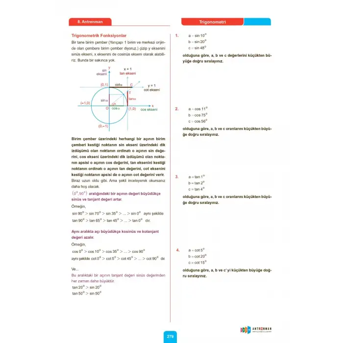Antrenmanlarla Matematik - 3 - Antrenman Yayıncılık