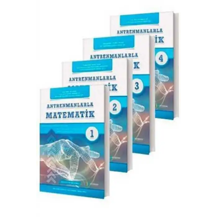 Antrenmanlarla Matematik - 1-2-3-4 (4lü Kitap Seti) - Antrenman Yayıncılık