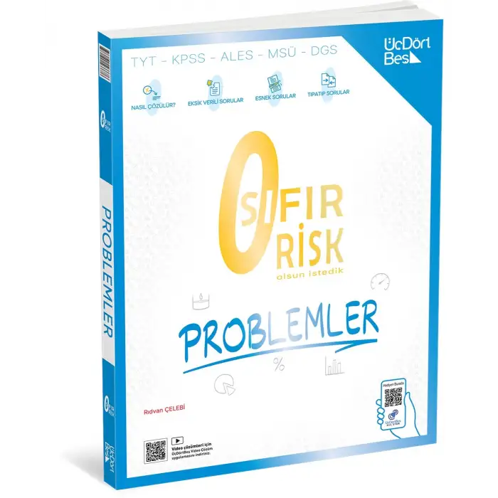 Sıfır Risk Problemler - Üç Dört Beş Yayınları