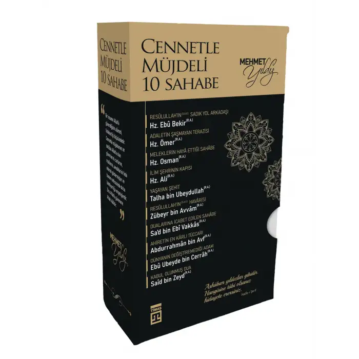 Cennetle Müjdeli 10 Sahabe Set (10 Kitap) - Timaş