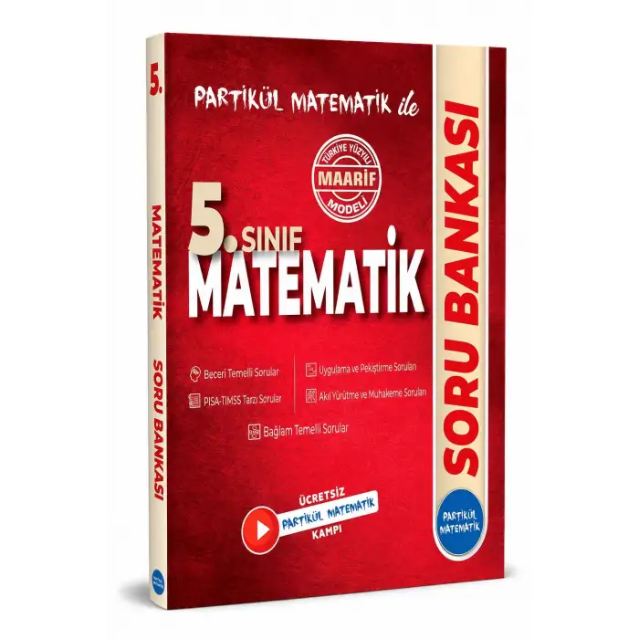 5. Sınıf Partikül Matematik Video Ders Kitabı + Soru Bankası
