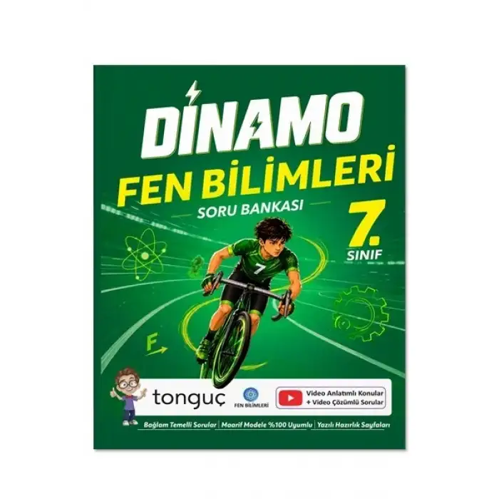 7. Sınıf Dinamo Fen Bilimleri Soru Bankası Tonguç yayınları