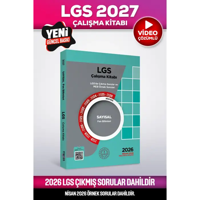 8. Sınıf LGS Çıkmış Sorular ve MEB Örnek Soruları Çalışma Kitabı Seti - Marka Yayınları
